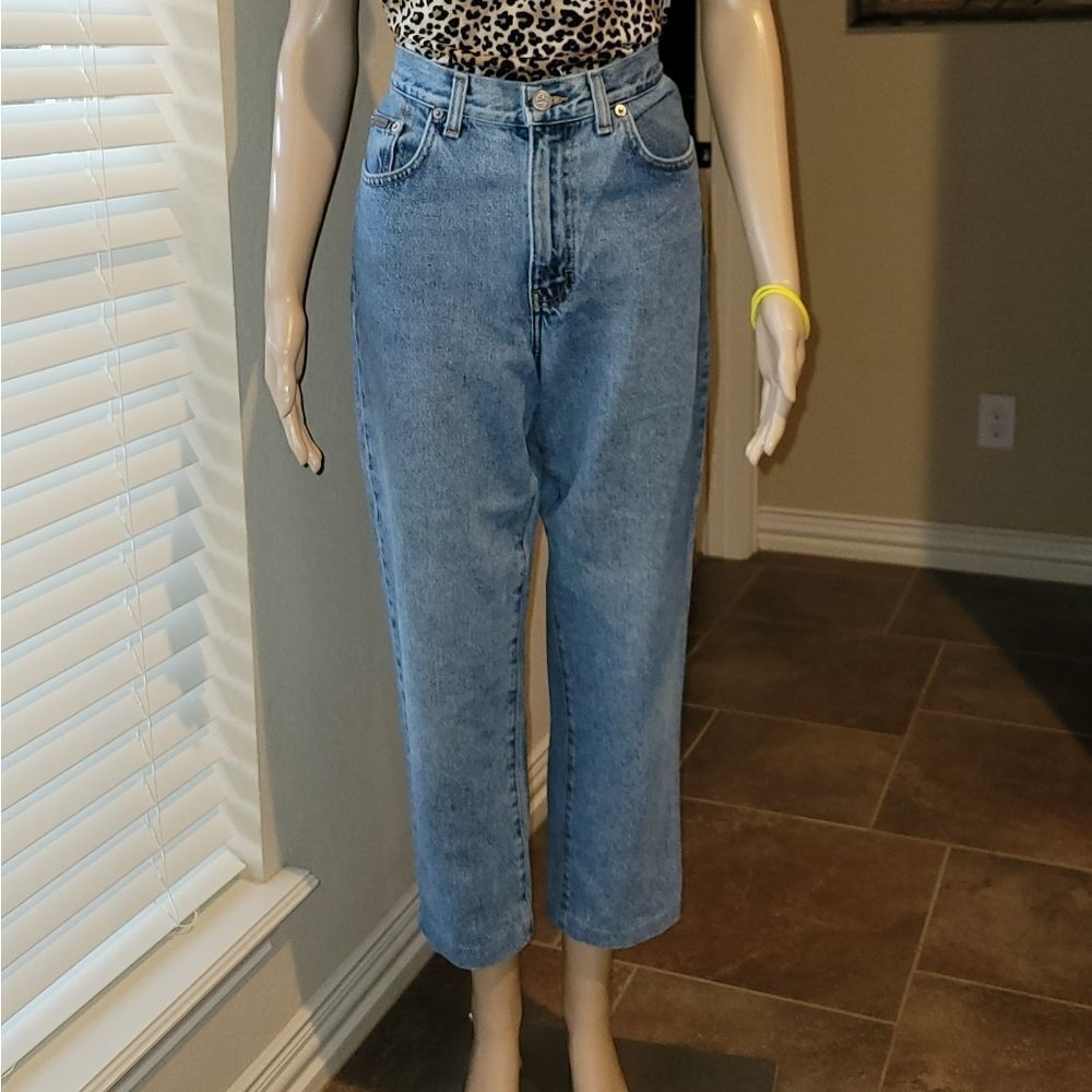 Calvin Klein Jeans High Rise Mom Jean Double Stone Wash - Picture 13 of 16